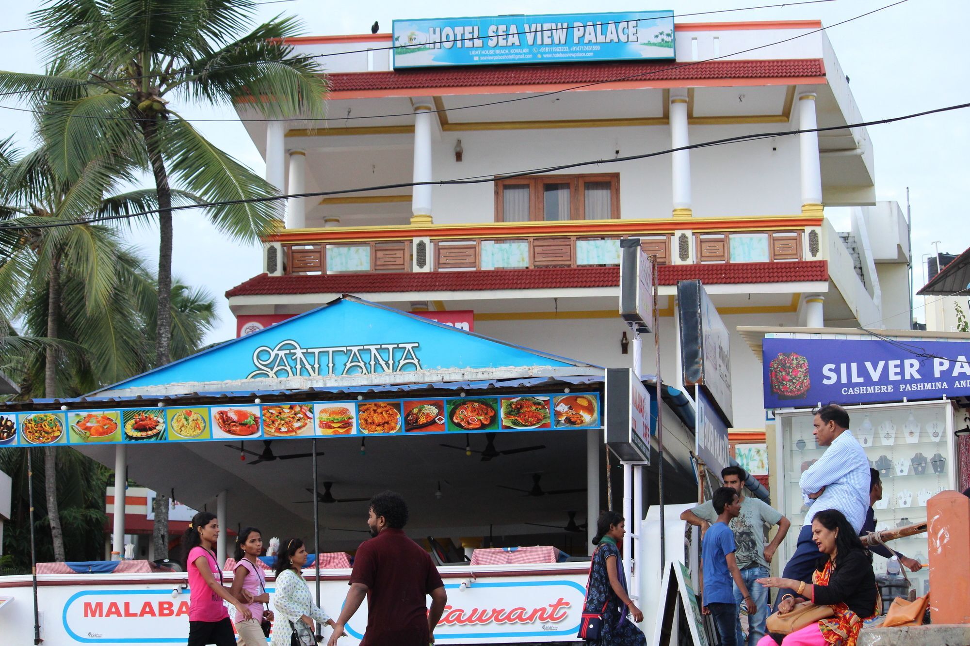 Hotel Sea View Palace - The Beach Hotel, Kovalam Εξωτερικό φωτογραφία