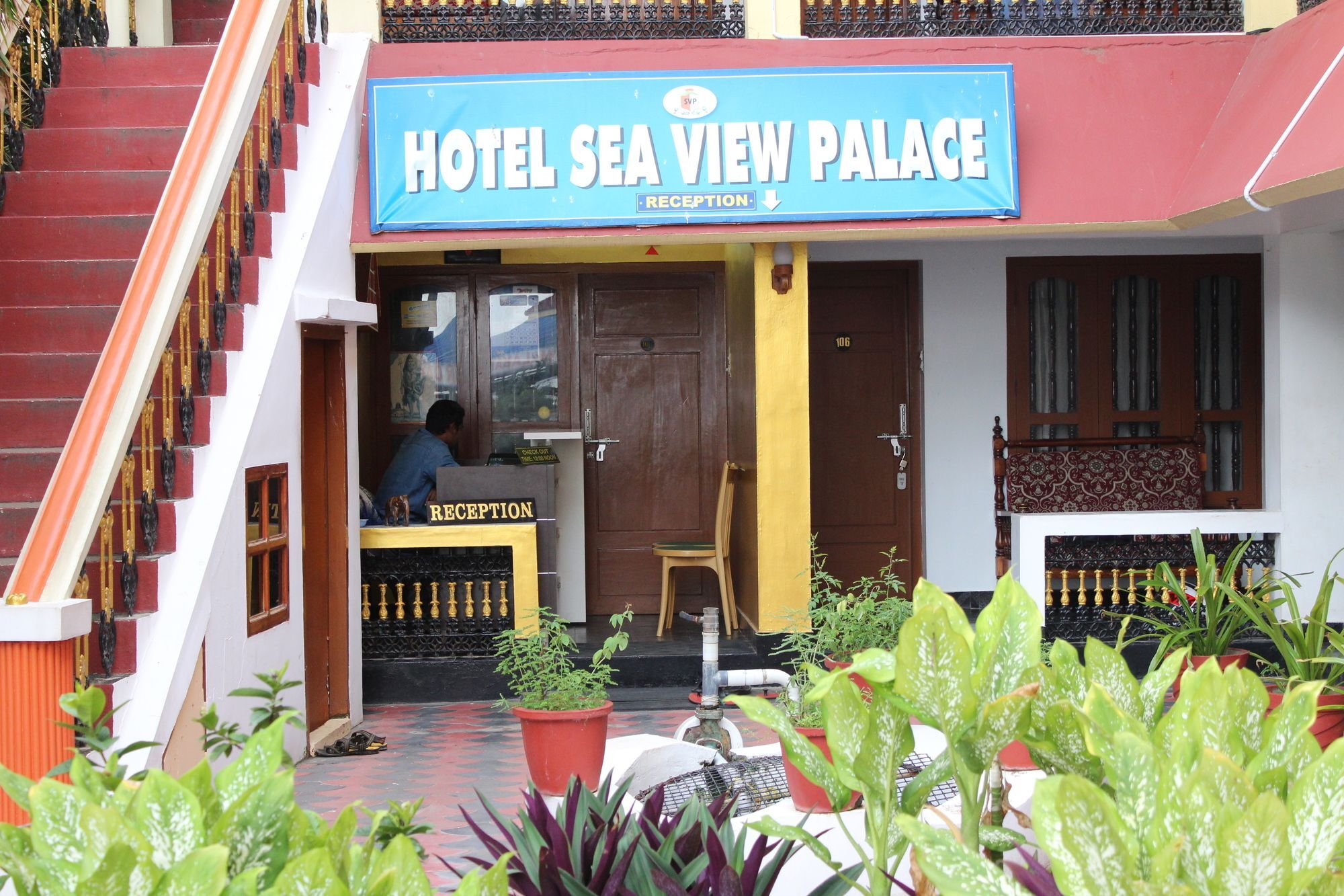 Hotel Sea View Palace - The Beach Hotel, Kovalam Εξωτερικό φωτογραφία